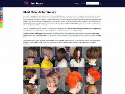 shorthaircutsforwomen.top snapshot