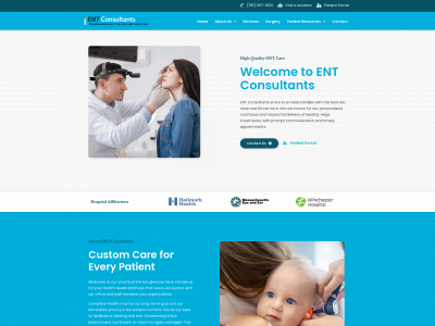 entconsults.com snapshot
