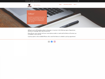 thetaxmatron.com snapshot