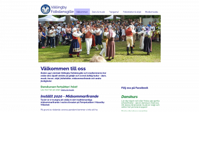 vallingbyfolkdansgille.se snapshot