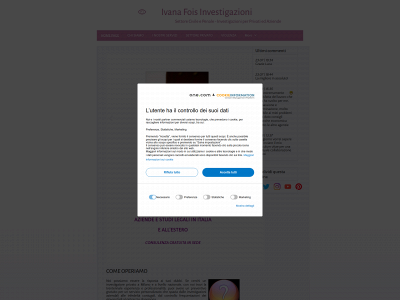 ivanafoisinvestigazioni.it snapshot
