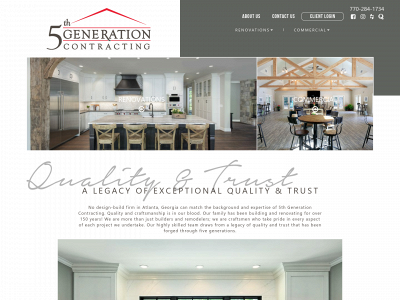 5thgenerationcontracting.com snapshot