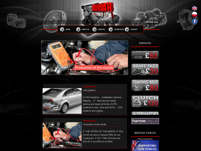 harrowautoservice.com snapshot