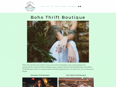 bohothriftboutique.com snapshot