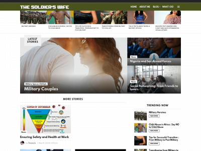 thesoldierswife.com snapshot
