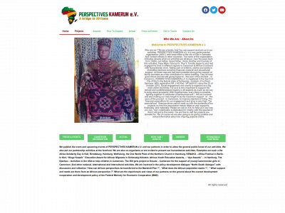 perspectives-kamerun.com snapshot