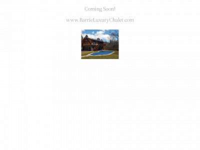barrieluxurychalet.com snapshot