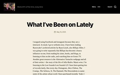 thefeeling.website snapshot