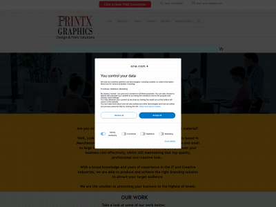 printxgraphics.co.uk snapshot
