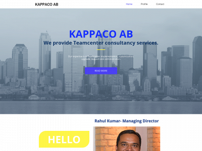 kappaco.se snapshot