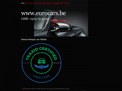 eurocars.be snapshot