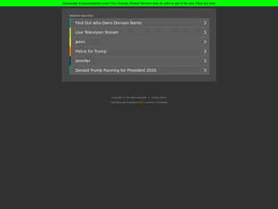 jennysingson.com snapshot