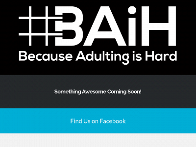 becauseadultingishard.com snapshot