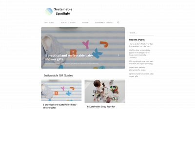 sustainablespotlight.com snapshot