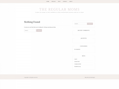 theregularmoms.com snapshot