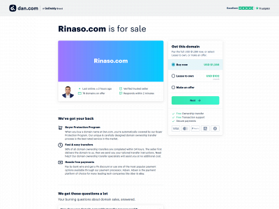 rinaso.com snapshot