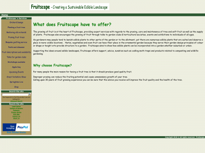 fruitscape.co.uk snapshot