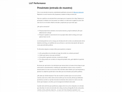 letperformance.com snapshot