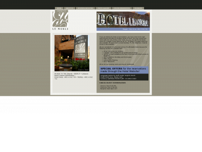 hotellenoble.com snapshot