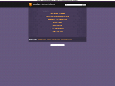 myassignmenthelpaustralia.com snapshot