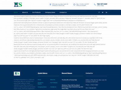 hs-biopharma.com snapshot