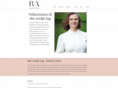 rebekkaanslev.dk snapshot