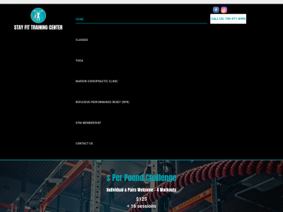 stayfittraining.org snapshot