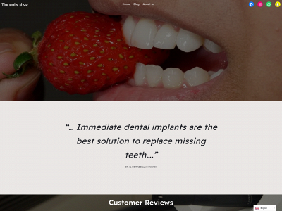 thesmileshop.store snapshot