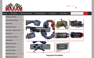 maxam-tuning.no snapshot