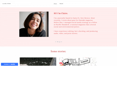 clairehyman.weebly.com snapshot