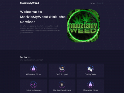 modzismyweed.com snapshot