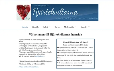 hjartekviltarna.se snapshot