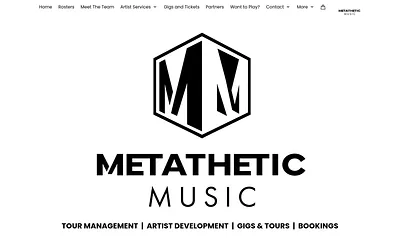metatheticmusic.co.uk snapshot