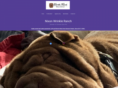 nixonwrinkleranch.com snapshot