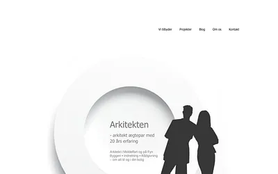 arkitektenstrib.dk snapshot