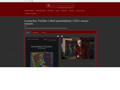 kunstkamera.lt snapshot