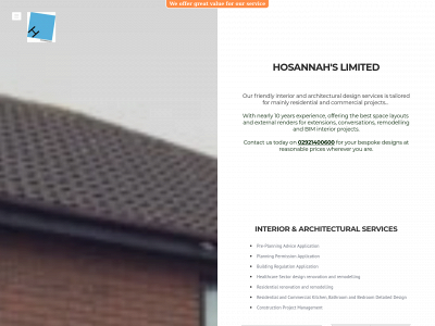www.hosannahs.com snapshot
