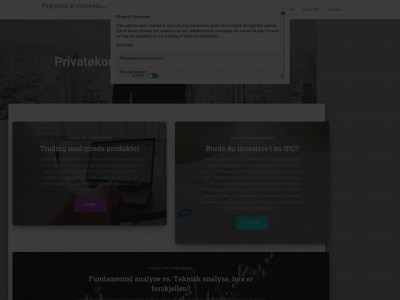 personligfinans.no snapshot