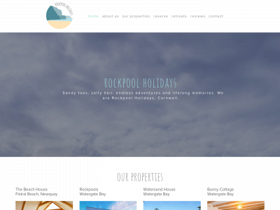 rockpoolholidays.co.uk snapshot