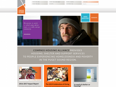compasshousingalliance.org snapshot