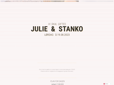 julieogstanko.dk snapshot