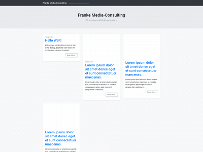 franke-mediaconsulting.com snapshot