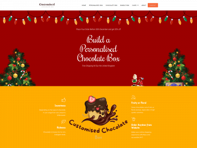 customisedchocolatebox.co.uk snapshot
