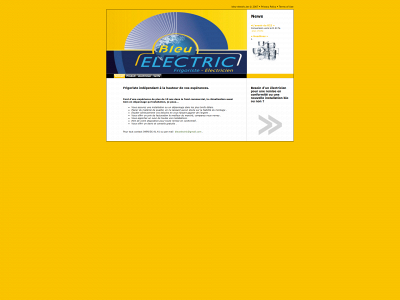 bleu-electric.be snapshot