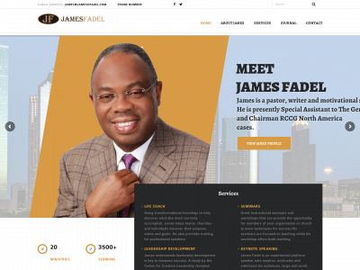 jamesofadel.com snapshot