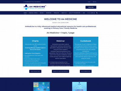 a4medicine.co.uk snapshot
