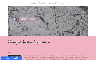 hannahrhowell.weebly.com snapshot