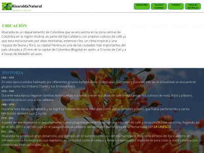 risaraldanatural.com snapshot