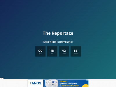 thereportaze.com snapshot