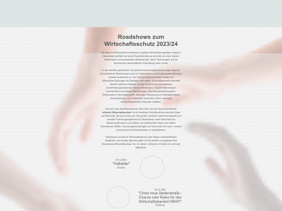 roadshow-wirtschaftsschutz.de snapshot